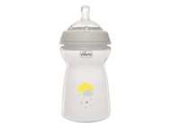 Fľaša CHICCO NaturalFeeling 330 ml Šedá Fľaša CHICCO NaturalFeeling 330 ml Šedá