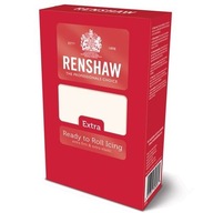 RENSHAW Extra WHITE cukrová pasta 1 kg bez E171 RENSHAW Extra WHITE cukrová pasta 1 kg bez E171