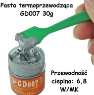 Tepelná pasta GD007 30g 6,8W/m-K CPU GPU Tepelná pasta GD007 30g 6,8W/m-K CPU GPU