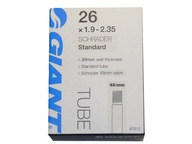 BICYKLE TUBE 26X1.9-2.35", 48MM SCHRADER/AUTO Giant BICYKLE TUBE 26X1.9-2.35", 48MM SCHRADER/AUTO Giant