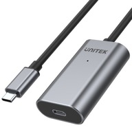 AKTÍVNY PREdlžovací kábel 5M USB C 3.1 UNITEK 5 Gbps AKTÍVNY PREdlžovací kábel 5M USB C 3.1 UNITEK 5 Gbps