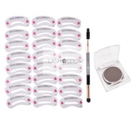 Sada na líčenie obočia Stamp Brows 24 Espresso Sada na líčenie obočia Stamp Brows 24 Espresso