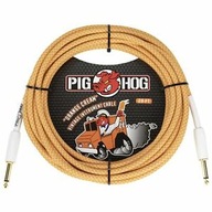 Pig Hog PCH202OC Orange Creme gitarový kábel 6m