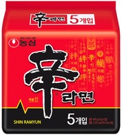 RAMEN-SHIM RAMYUN CESTOVINOVÁ POLIEVKA 5 x 120g - KÓREA RAMEN-SHIM RAMYUN CESTOVINOVÁ POLIEVKA 5 x 120g - KÓREA