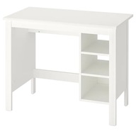 Písací stôl IKEA BRUSALI, biela, 90x52 cm