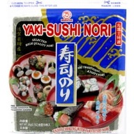 Morská riasa Marufuji Yaki Nori na sushi 10 ks 20g Morská riasa Marufuji Yaki Nori na sushi 10 ks 20g