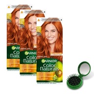 3x farba na vlasy Garnier Color Naturals 7,40 medená blond + ZADARMO 3x farba na vlasy Garnier Color Naturals 7,40 medená blond + ZADARMO