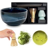 Keramika na Matcha Tea Blue 4 kusy. EDO ME Keramika na Matcha Tea Blue 4 kusy. EDO ME