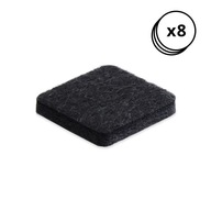 8 KS PLSTENÉ PODLOŽKY PRE STOLIČKY, NOHY NÁBYTKU, 34x34 8 KS PLSTENÉ PODLOŽKY PRE STOLIČKY, NOHY NÁBYTKU, 34x34