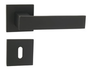 Vnútorná kľučka dverí ERGO Line čierna rozeta kľúč