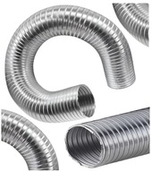 Hliníkové potrubie aluflex SPIRO flexibilný žľab ALUFLEKS Ø125 3mb fi 125 mm Hliníkové potrubie aluflex SPIRO flexibilný žľab ALUFLEKS Ø125 3mb fi 125 mm