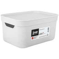 DECO Box JIVE kôš s vekom 5l, ROTHO