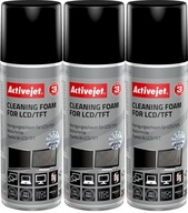 Activejet AOC-104 LCD/TFT matricová čistiaca pena 200ml x3 Activejet AOC-104 LCD/TFT matricová čistiaca pena 200ml x3