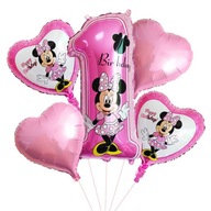 SADA FÓLIOVÝCH BALÓNOV MINNIE MOUSE MINI M43 SADA FÓLIOVÝCH BALÓNOV MINNIE MOUSE MINI M43