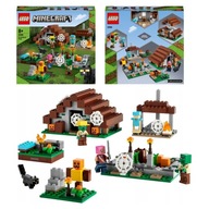 LEGO Minecraft 21190 Dom v opustenej dedine Farma Zombie Pavučiny LEGO Minecraft 21190 Dom v opustenej dedine Farma Zombie Pavučiny