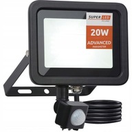 LED svetlomet s pohybovým senzorom 20W PREMIUM LED svetlomet s pohybovým senzorom 20W PREMIUM