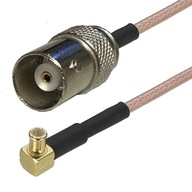 Pigtail MCX - BNC zásuvka RG316 20cm Pigtail MCX - BNC zásuvka RG316 20cm
