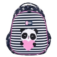 Ergonomická pevná krabica školská taška Love Panda