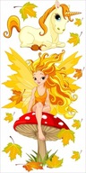 Samolepky na stenu pre deti Elf Fairy 38 Samolepky na stenu pre deti Elf Fairy 38