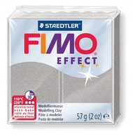 Kocka FIMO efekt 57g, svetlostrieborná perleťová - 817