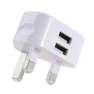ZÁSTRČKA TYP G 2x USB UK BRITSKÁ NABÍJAČKA ZÁSTRČKA TYP G 2x USB UK BRITSKÁ NABÍJAČKA