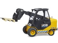 Vysokozdvižný vozík JCB s teleskopickým nakladačom (Teletruk) plus paleta Bruder 02512 Vysokozdvižný vozík JCB s teleskopickým nakladačom (Teletruk) plus paleta Bruder 02512