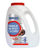 BROS - pelety pre myši a potkany 1kg BROS - pelety pre myši a potkany 1kg