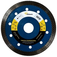 DIAMANTOVÝ KOTÚČ NA REZANIE keramiky a keramiky - TOPDIAM UCP 125 x 22,23 MM DIAMANTOVÝ KOTÚČ NA REZANIE keramiky a keramiky - TOPDIAM UCP 125 x 22,23 MM