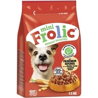 Frolic Mini Dry Food s čerstvou hydinou 1,5 kg z Nemecka Frolic Mini Dry Food s čerstvou hydinou 1,5 kg z Nemecka