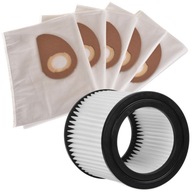 Filter + sáčky 5x NILFISK Buddy II 12 18 UMÝVAJÚCE Filter + sáčky 5x NILFISK Buddy II 12 18 UMÝVAJÚCE