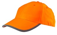Oranžová, hladká pracovná čiapka NEO 81-794