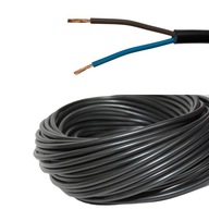 Kábel H03VV-F 2x0,75 OMY 25m