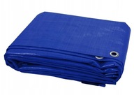 Modrá plachta 5x8 m, 60 g/m2, pevná, vodeodolná Modrá plachta 5x8 m, 60 g/m2, pevná, vodeodolná