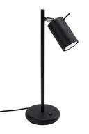 Stolná lampa STYLISH RING čierna SOLLUX LIGHTING Stolná lampa STYLISH RING čierna SOLLUX LIGHTING