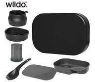 Wildo CAMP-A-BOX Kompletná čierna/tmavosivá súprava