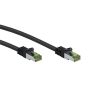 Goobay RJ45 / RJ45 S/FTP prepojovací kábel 2 m čierny Goobay RJ45 / RJ45 S/FTP prepojovací kábel 2 m čierny