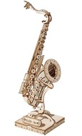 DREVENÝ MODEL DEKORÁCIE PUZZLE ROBOTIME SAXOPHONE DREVENÝ MODEL DEKORÁCIE PUZZLE ROBOTIME SAXOPHONE