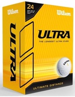 Golfové loptičky ULTRA Distance (biele), balenie 24 ks Golfové loptičky ULTRA Distance (biele), balenie 24 ks