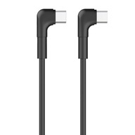 Kábel Nabíjací kábel Uhlový PD USB-C - USB TYP C 1m 60 W