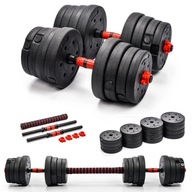 SET NASTAVITEĽNÝCH činiek 30 kg FITNESS BITÚMÍNOVÁ BARLA SET NASTAVITEĽNÝCH činiek 30 kg FITNESS BITÚMÍNOVÁ BARLA