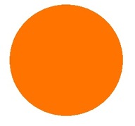 Oranžová cestná farba aj na betón 5kg