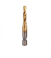Vŕtačka so závitníkom M10x1,5 hss stopka 1/4 Titanium Vŕtačka so závitníkom M10x1,5 hss stopka 1/4 Titanium