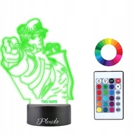 Jojo's Bizzare Adventure 3D LED Night Lamp Name Jojo's Bizzare Adventure 3D LED Night Lamp Name