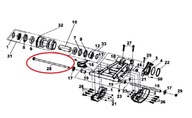 NÁPRAVA ZADNÁ Kyvná vidlica AXLE Sym QuadLander 300cc