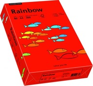 Dúhový kopírovací papier A4 80g/m2 500 listov červený Dúhový kopírovací papier A4 80g/m2 500 listov červený