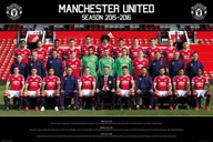 Plagát Manchester United Team 15/16 91,5x61 cm Plagát Manchester United Team 15/16 91,5x61 cm