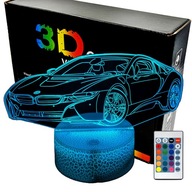 Nočná lampa do auta BMW 3D LAMP LED Nočná lampa do auta BMW 3D LAMP LED