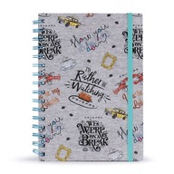 Friends Friends Notebook A5 na špirálových linkách 80k Friends Friends Notebook A5 na špirálových linkách 80k