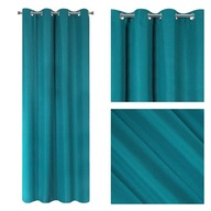 Hotový záves Eurofirany 135x250 MELTEM tyrkys Hotový záves Eurofirany 135x250 MELTEM tyrkys