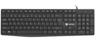 NAUTILUS US SLIM KÁBLOVÁ KLÁVESNICA, ČIERNA NAUTILUS US SLIM KÁBLOVÁ KLÁVESNICA, ČIERNA